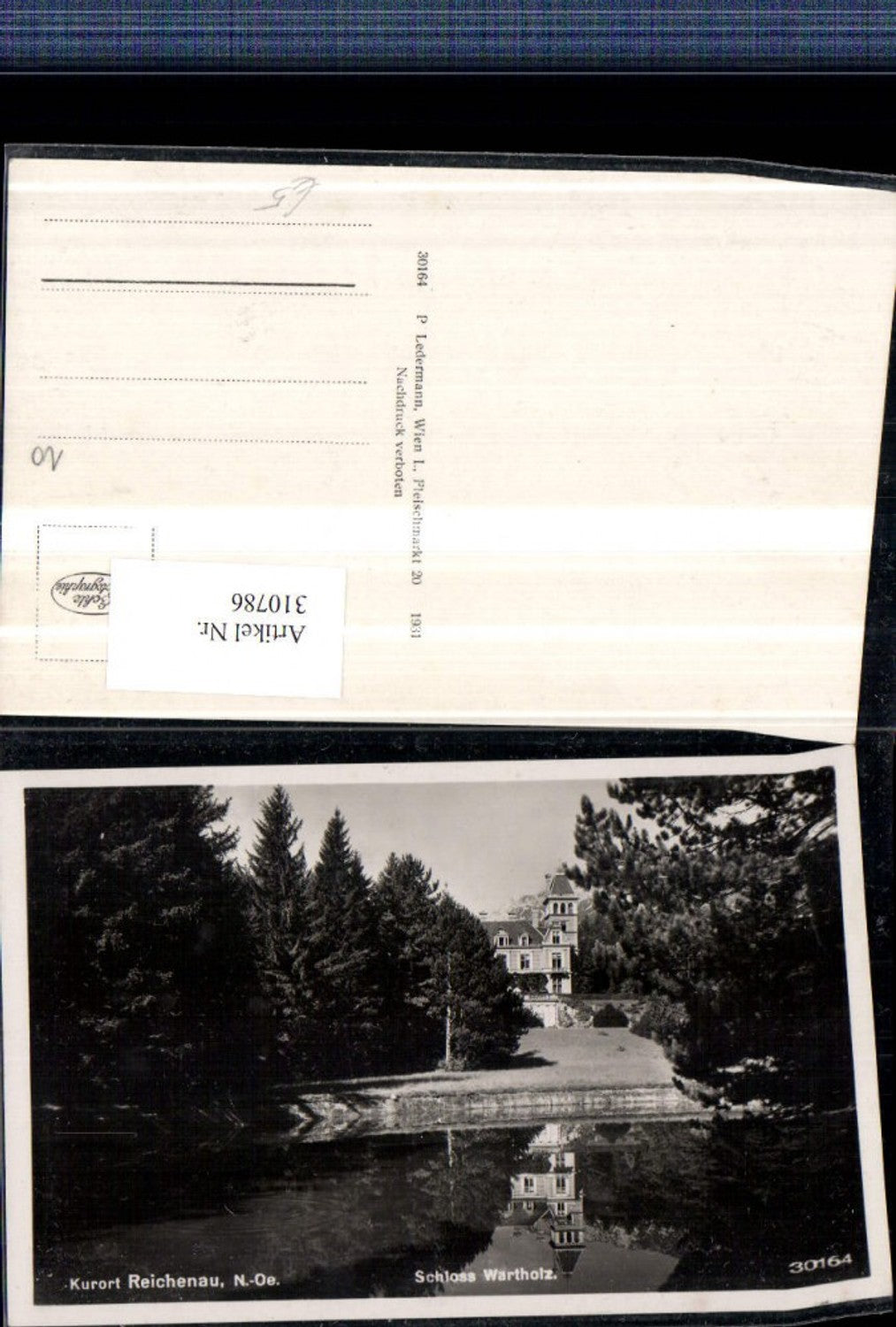 310786,Reichenau an d. Rax Schloss Wartholz