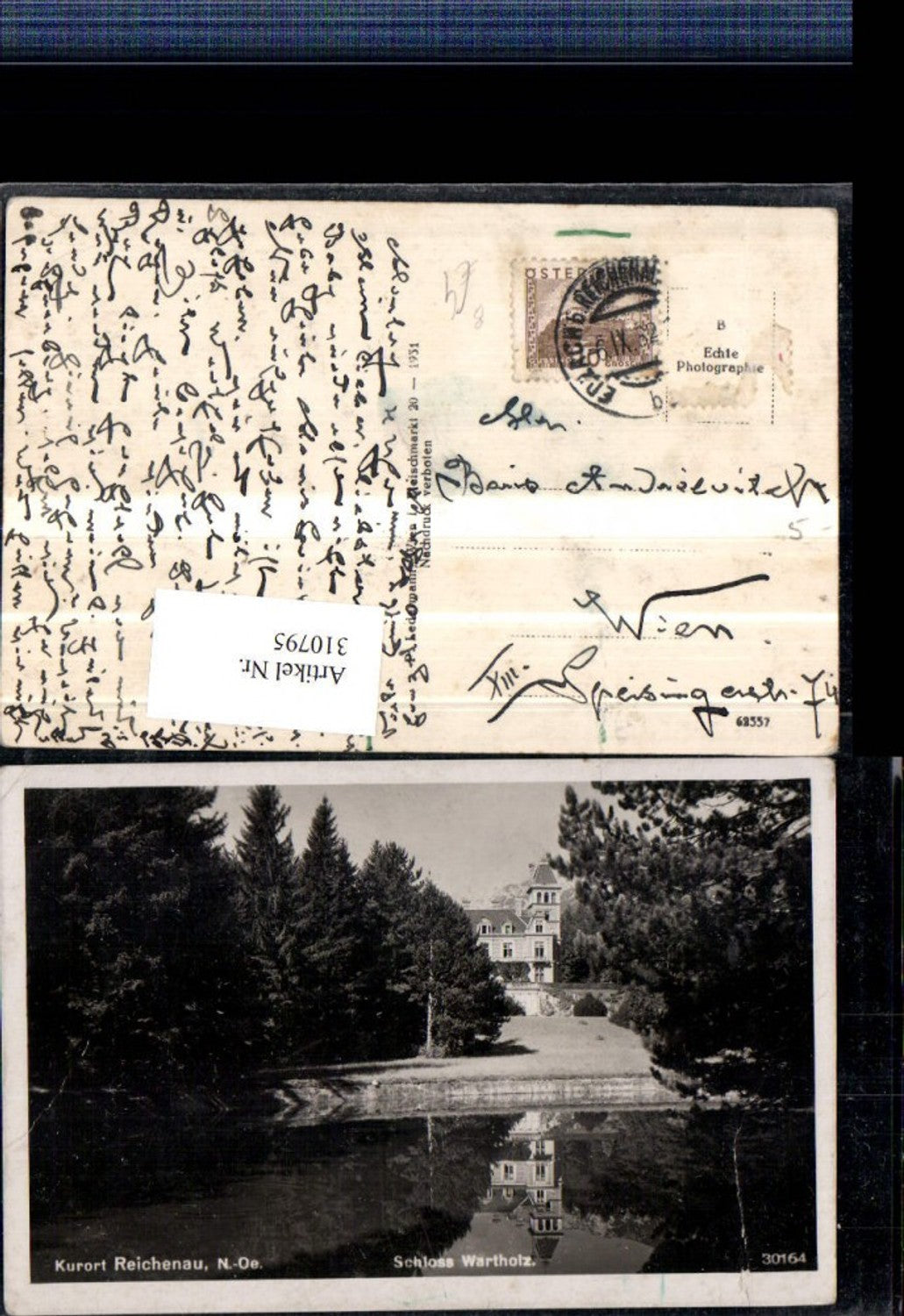 310795,Reichenau an d. Rax Schloss Wartholz