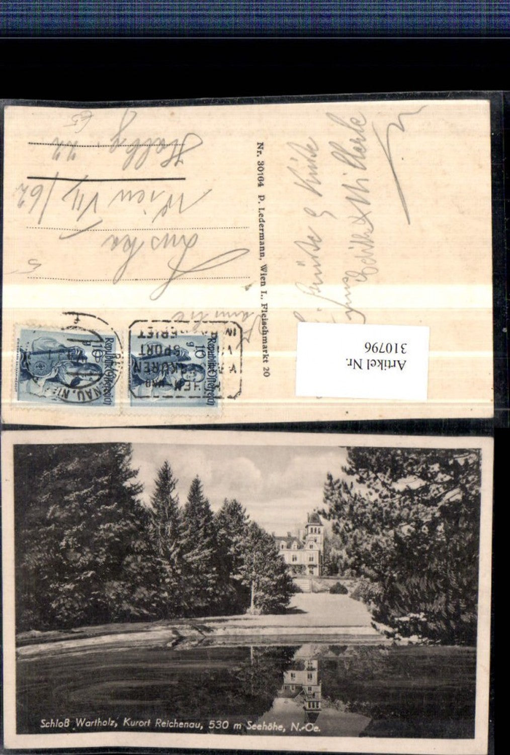 310796,Reichenau an d. Rax Schloss Wartholz