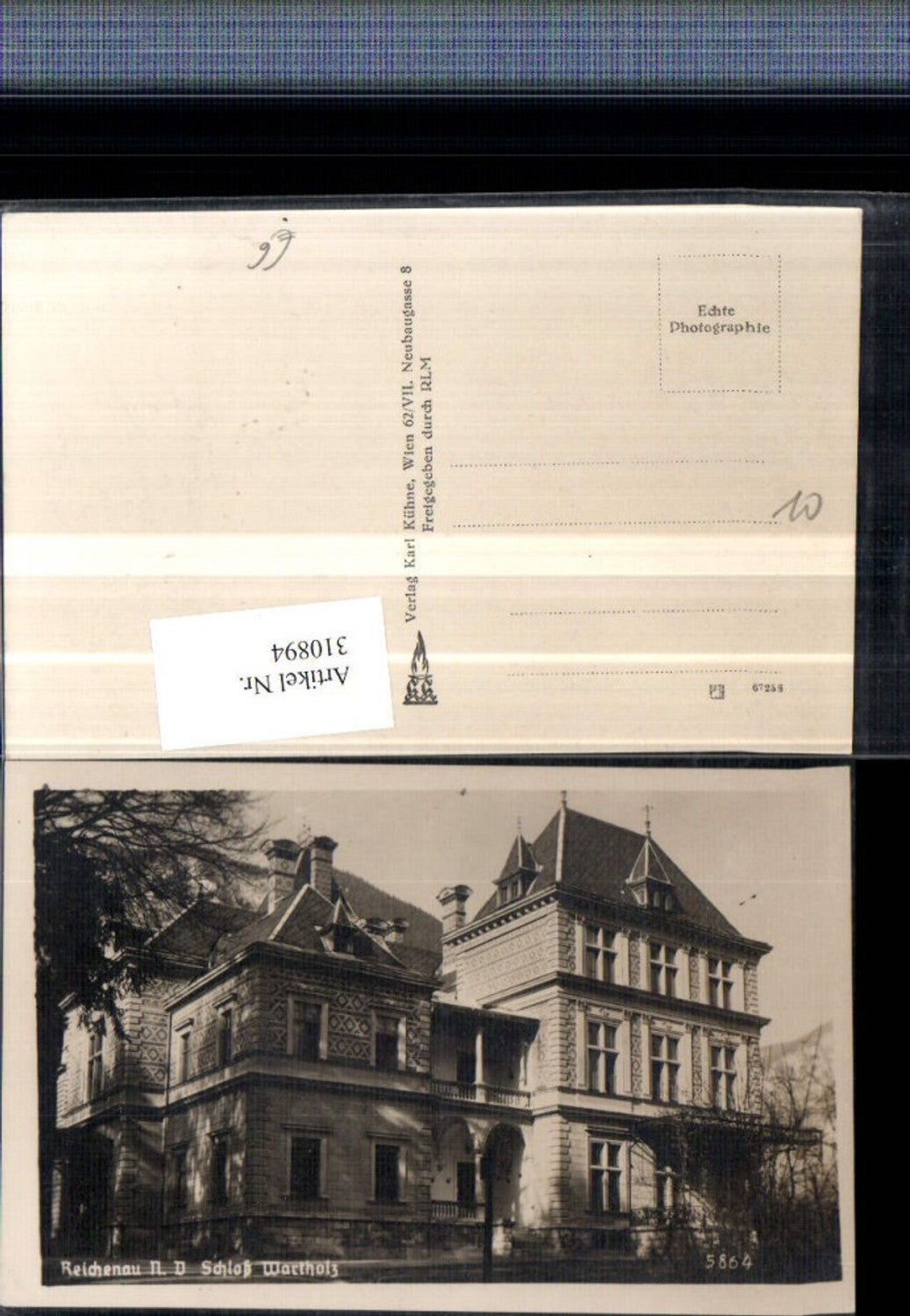 310894,Reichenau an d. Rax Schloss Wartholz