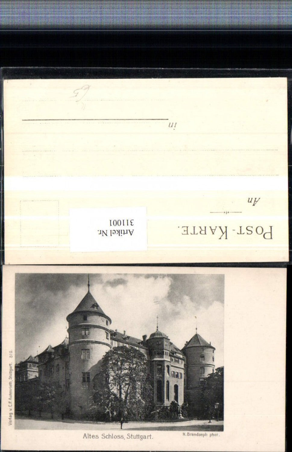 311001,Stuttgart Altes Schloss
