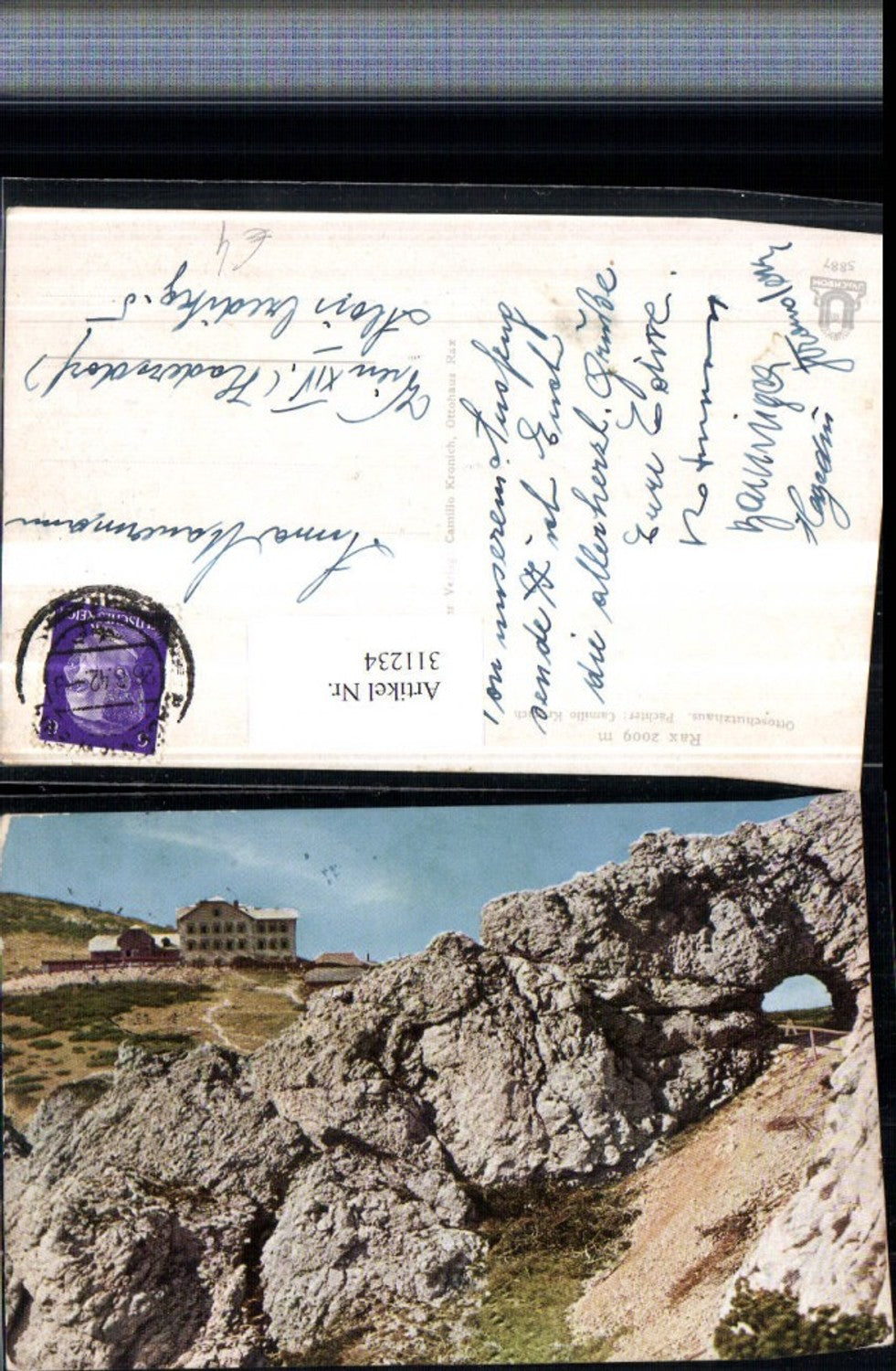 311234,Rax Ottoschutzhaus Berghütte m. Thörl b. Reichenau