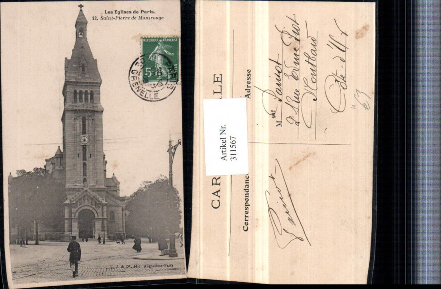 311567,Les Eglises de Paris Saint-Pierre de Montrouge Kirche