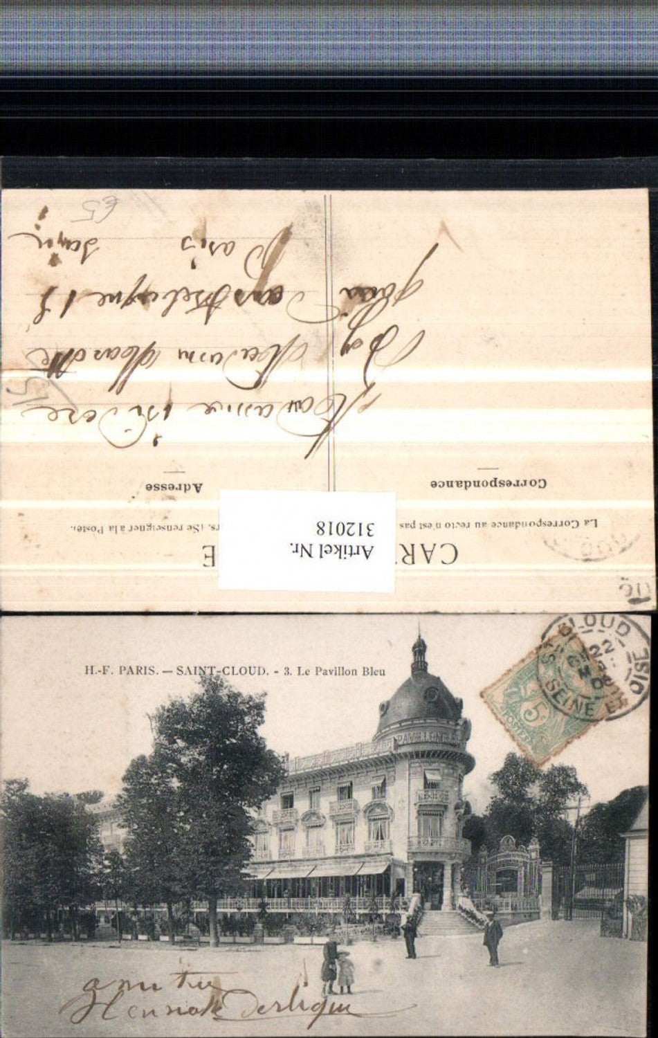 312018,Paris Saint-Cloud Le Pavillon Bleu
