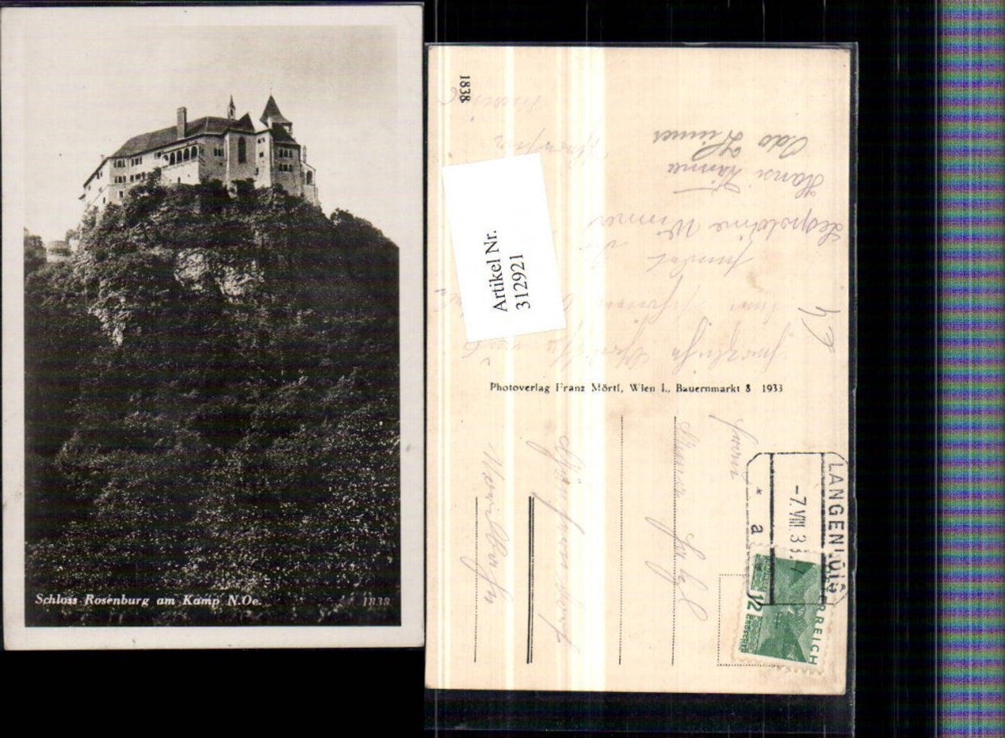 312921,Schloss Rosenburg am Kamp