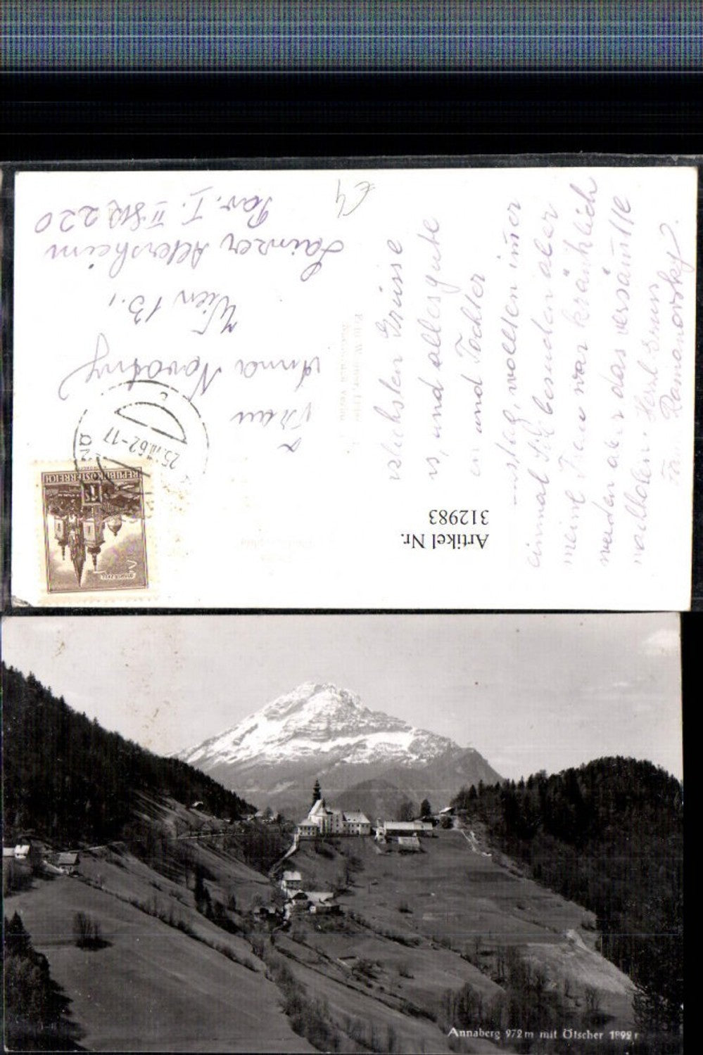 312983,Annaberg Totale m. Ötscher Bergkulisse