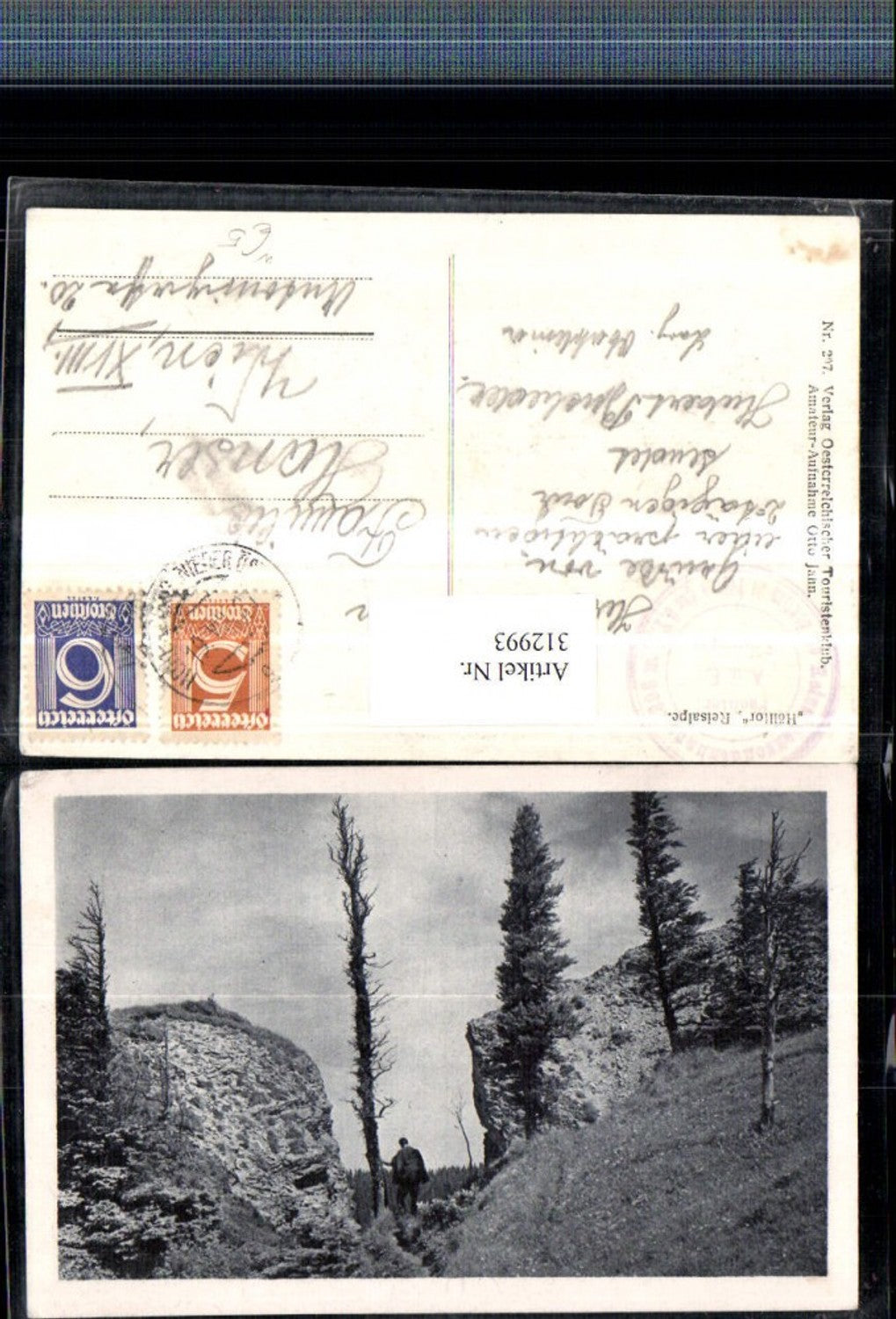 312993,Reisalpe b. Lilienfeld Hölltor Felsen