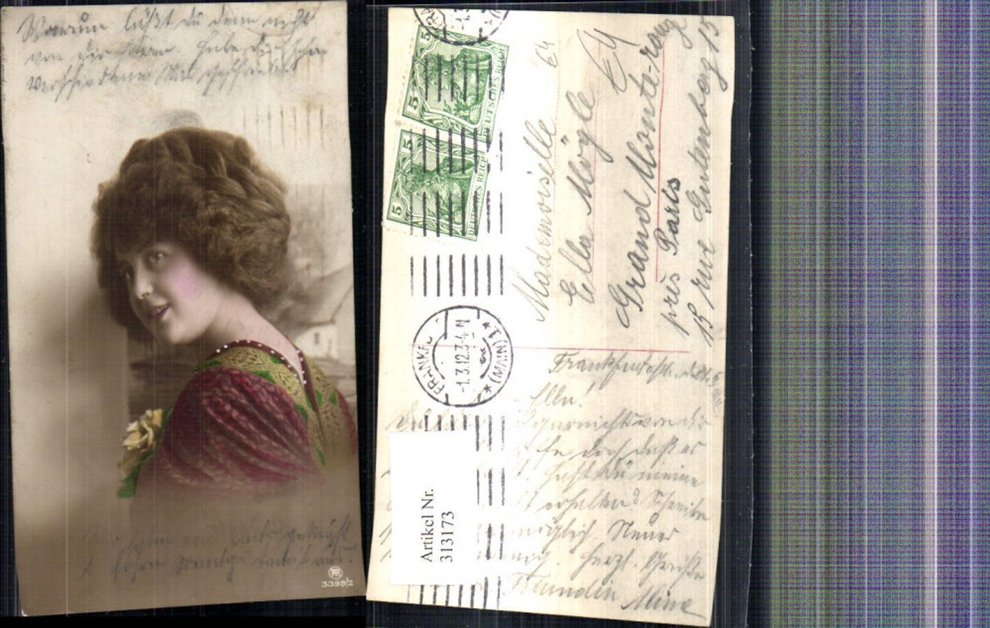 313173,Kind Mädchen Zopf Portrait pub RPG 3399/2