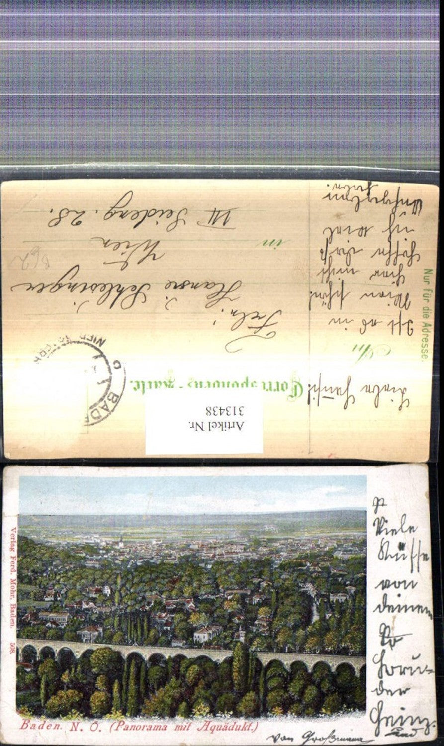313438,Baden Panorama m. Aquädukt