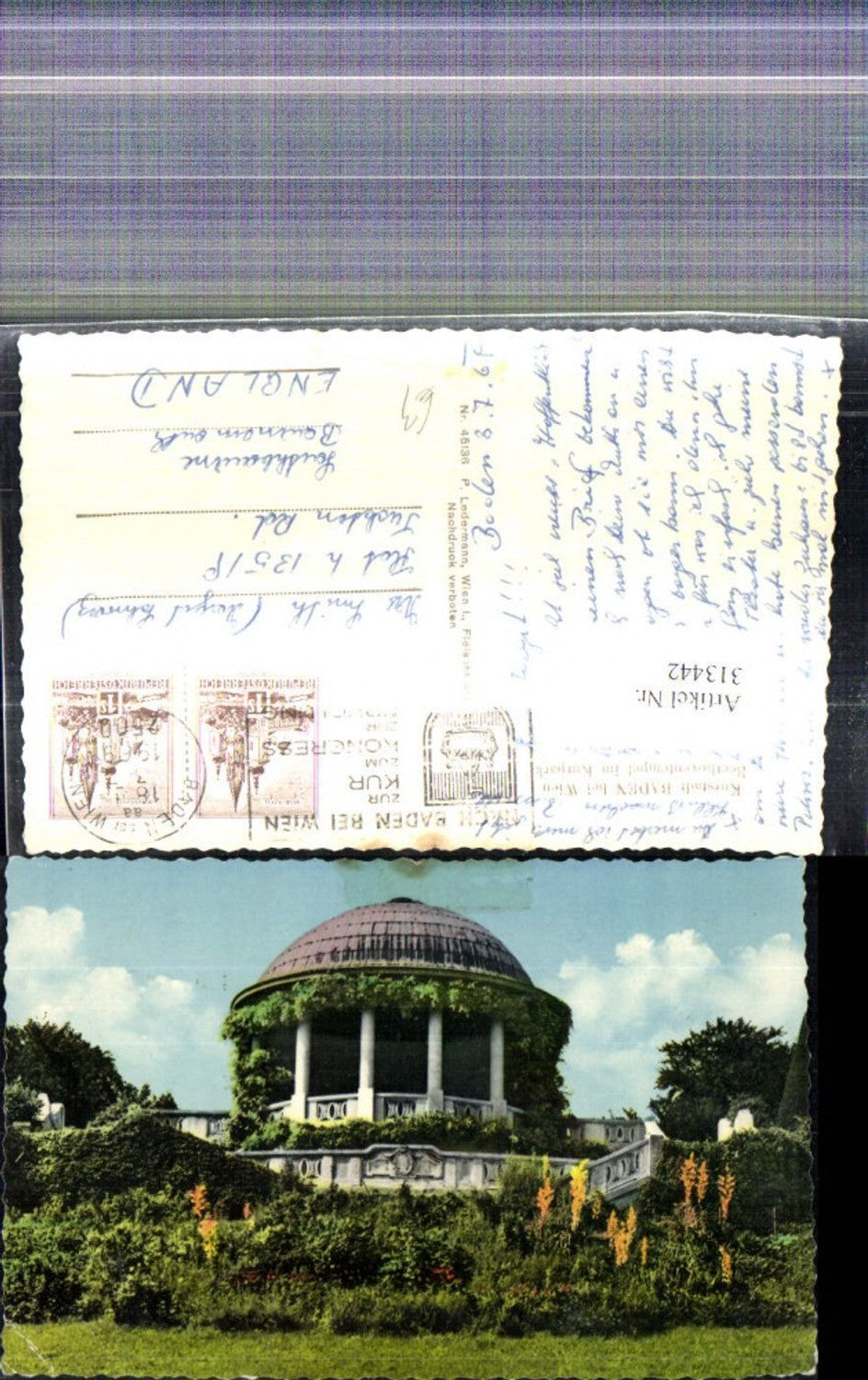 313442,Baden b. Wien Beethoventempel i. Kurpark