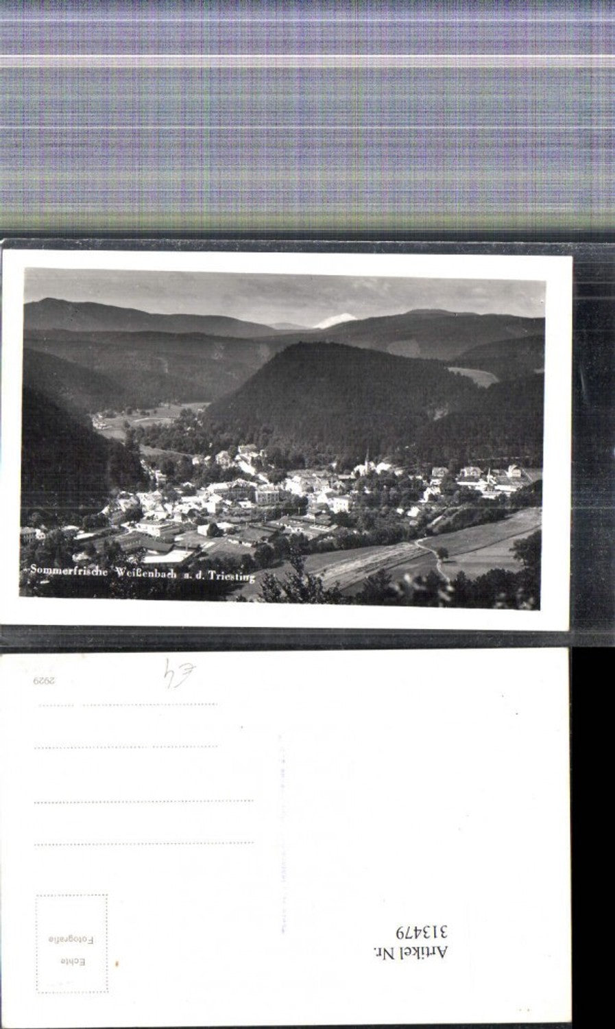 313479,Foto Ak Weissenbach a. d. Triesting Totale