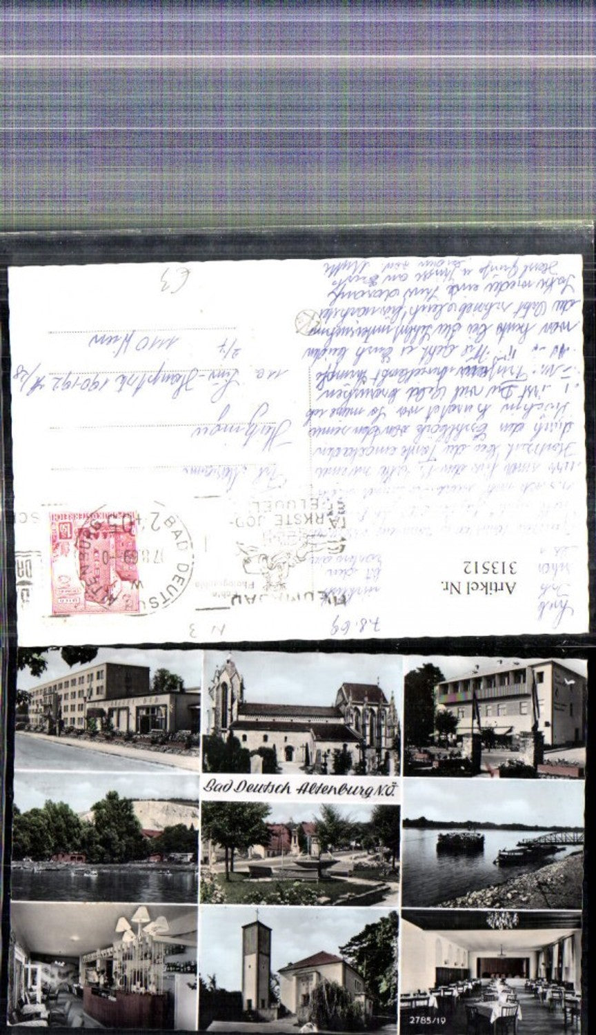 313512,Mehrbild Ak Bad Deutsch Altenburg Kurhaus Schiff Dampfer Rollfähre