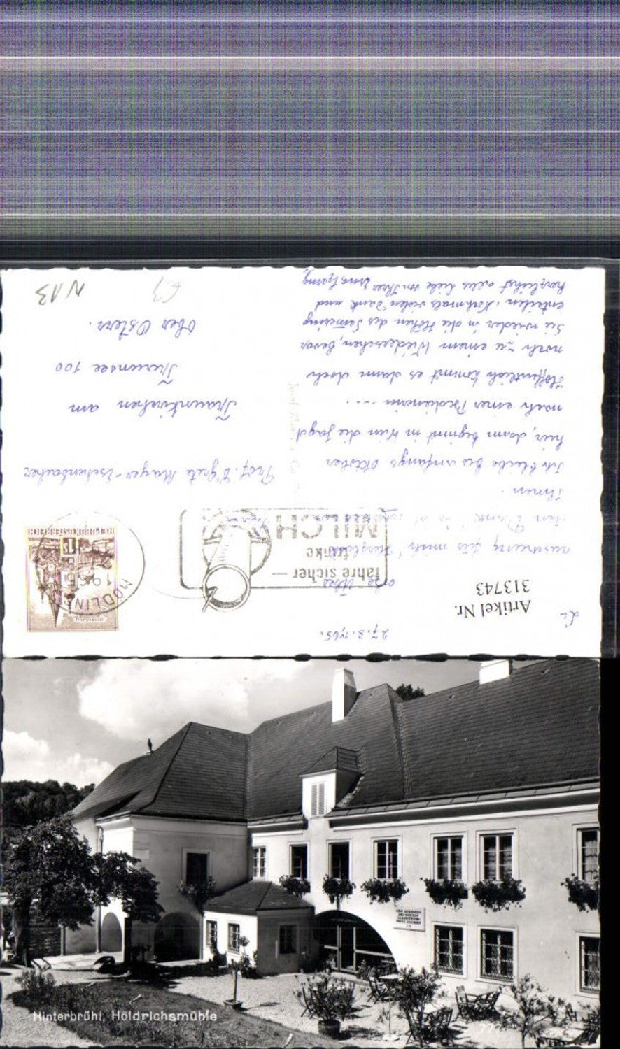 313743,Foto Ak Hinterbrühl b. Mödling Höldrichsmühle