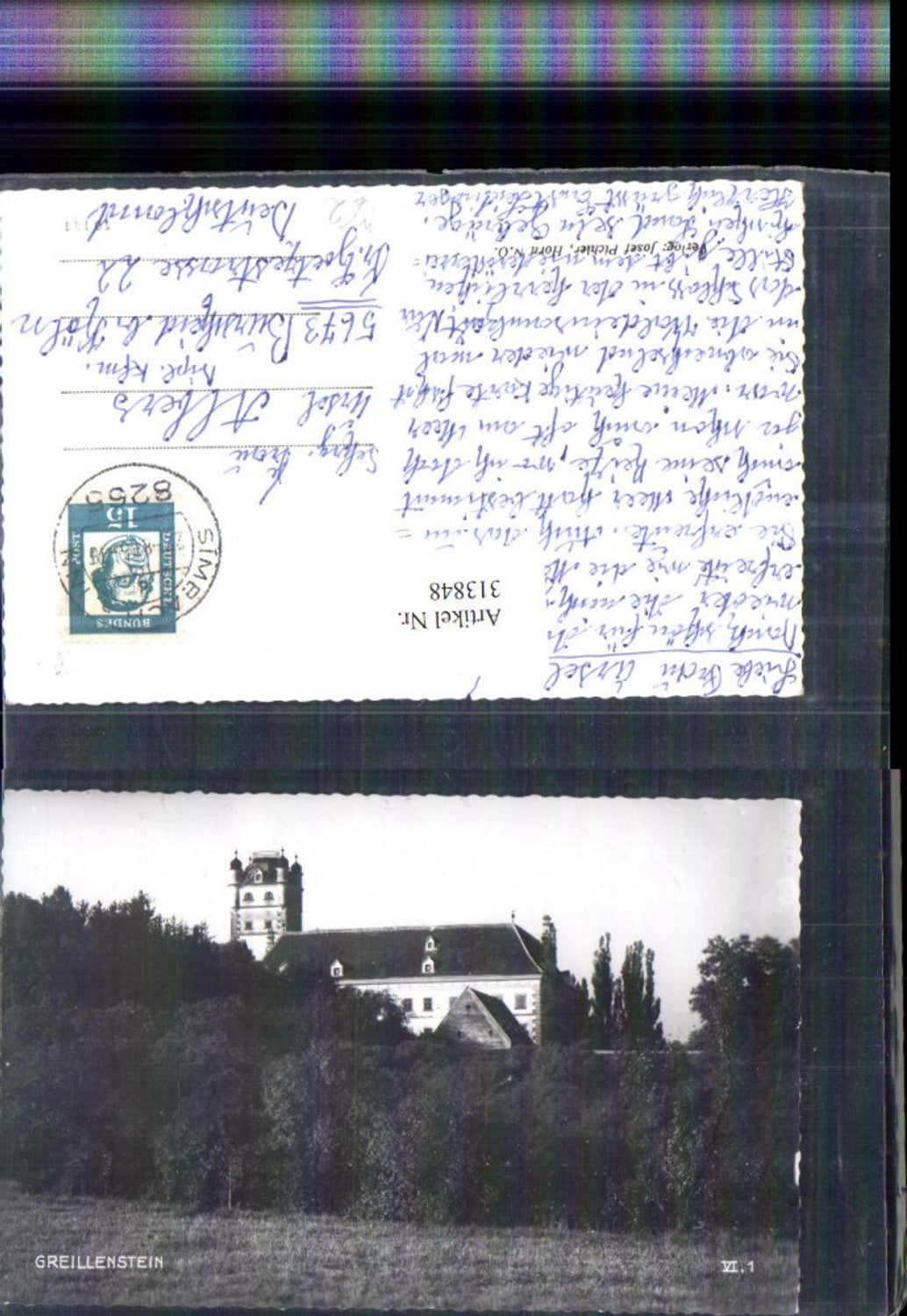 313848,Greillenstein Schloss b. Röhrenbach