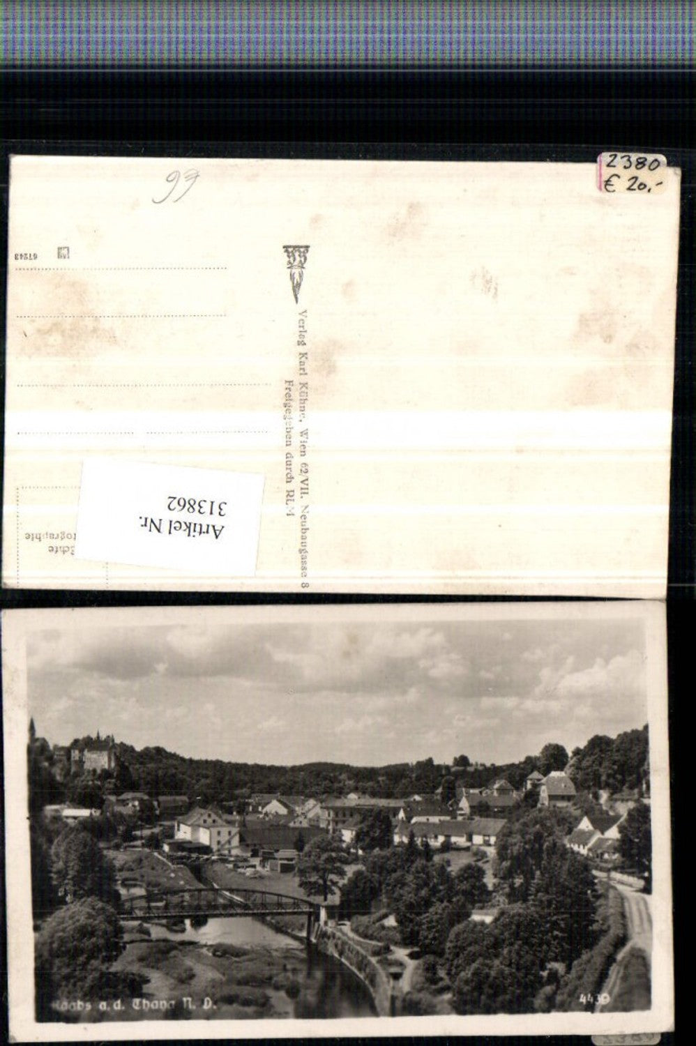 313862, Raabs an der Thaya, partial view of the bridge
