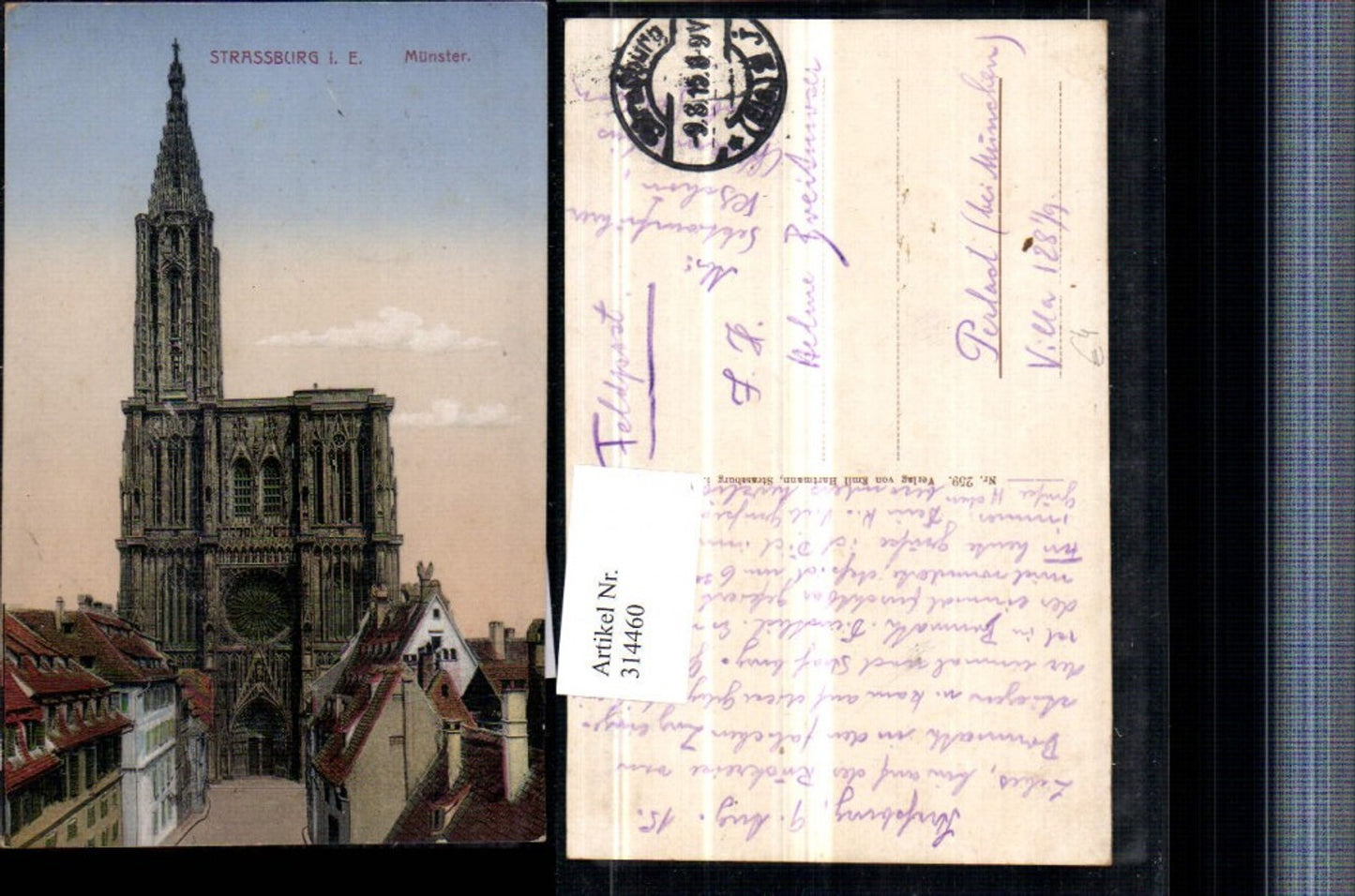 314460,Strassburg Straßburg Münster Kirche