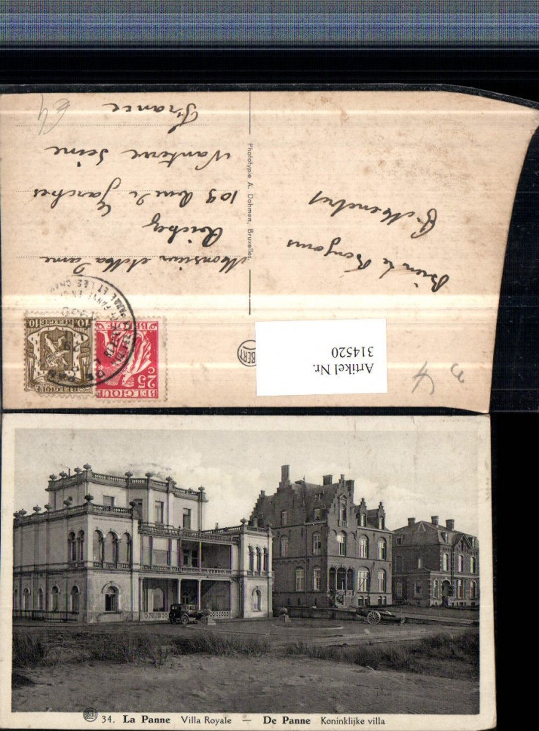 314520,La Panne Villa Royale Koninklijke villa