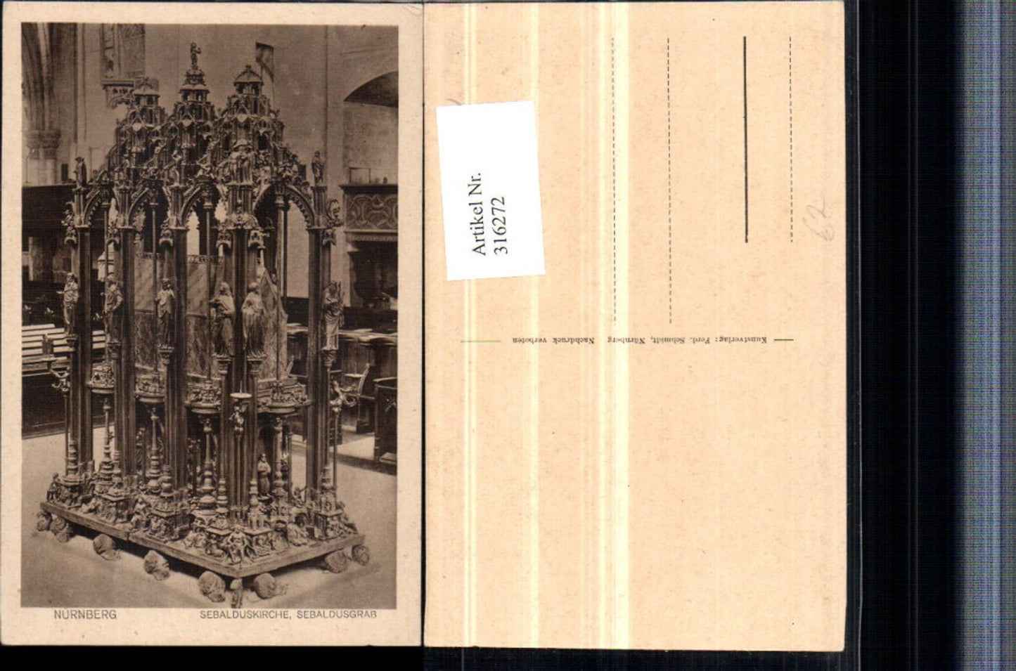 316272,Nürnberg Sebalduskirche Sebaldusgrab