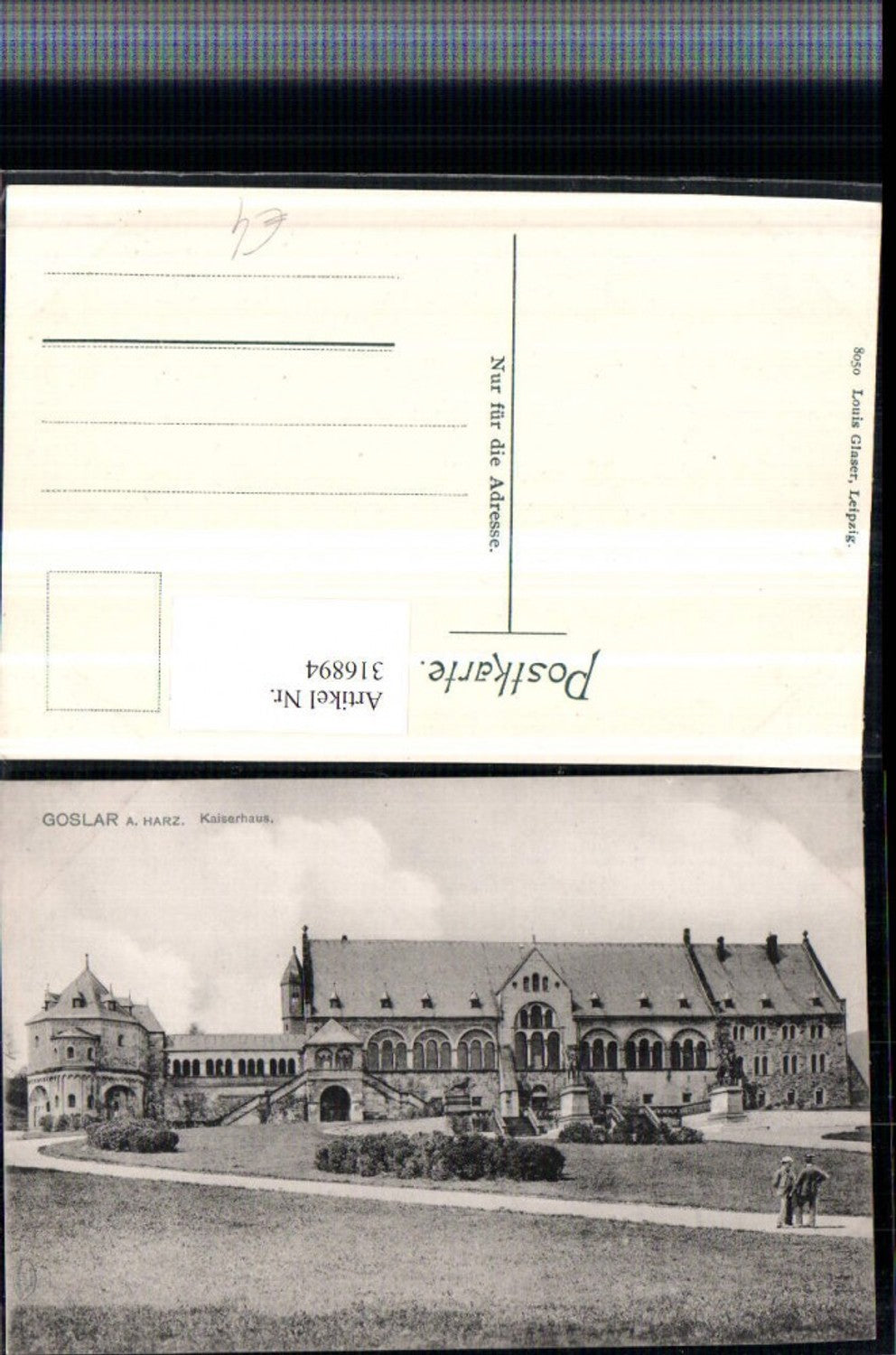 316894,Goslar am Harz Kaiserhaus Gebäude