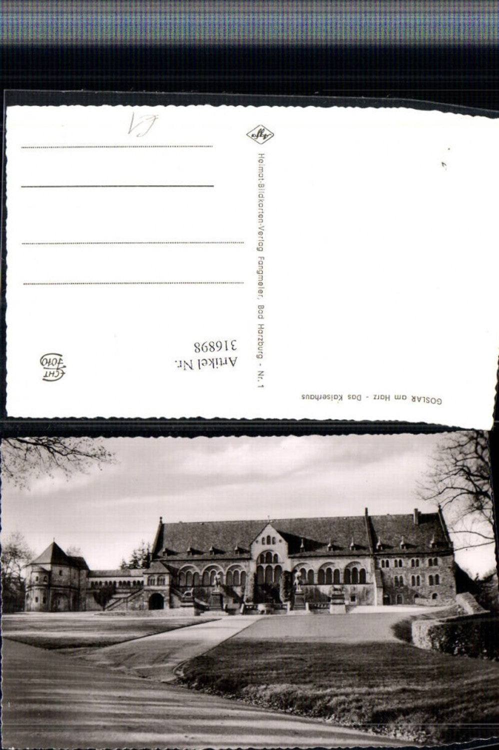 316898,Goslar am Harz Kaiserhaus Gebäude