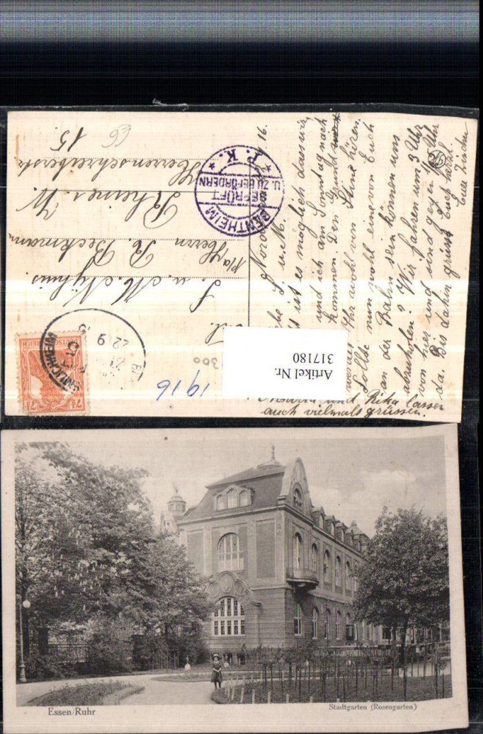 317180,Essen an d. Ruhr Stadtgarten Rosengarten