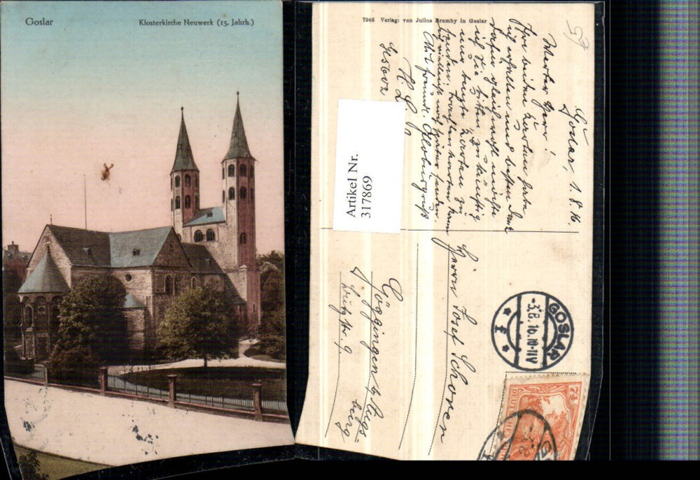 317869,Goslar Klosterkirche Kirche Neuwerk