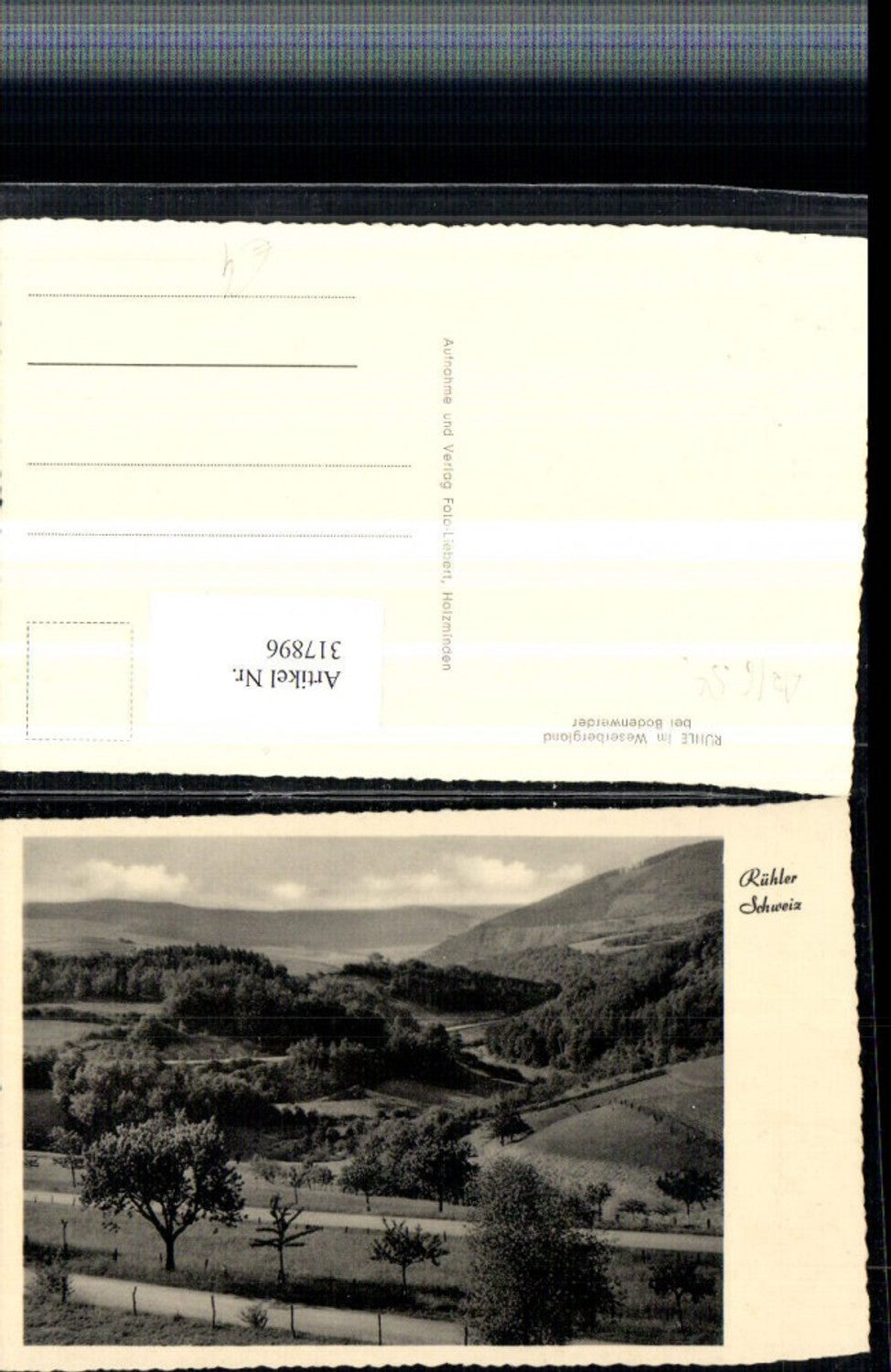 317896,Rühle im Weserbergland b. Bodenwerder Landschaft