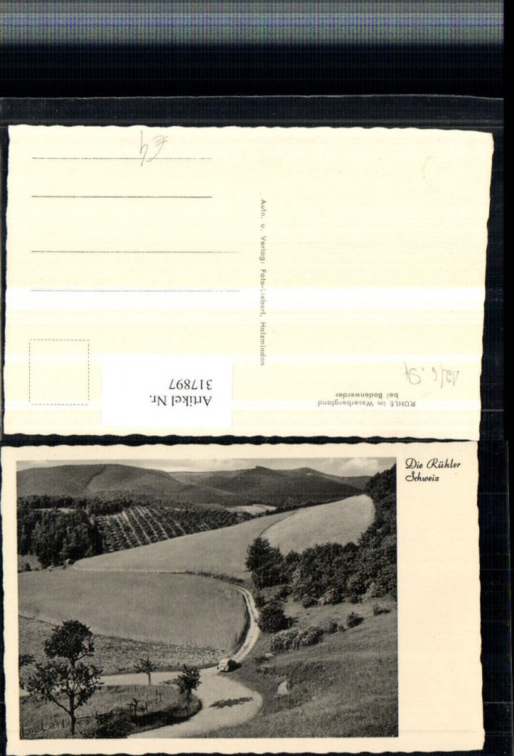 317897,Rühle im Weserbergland b. Bodenwerder Landschaft