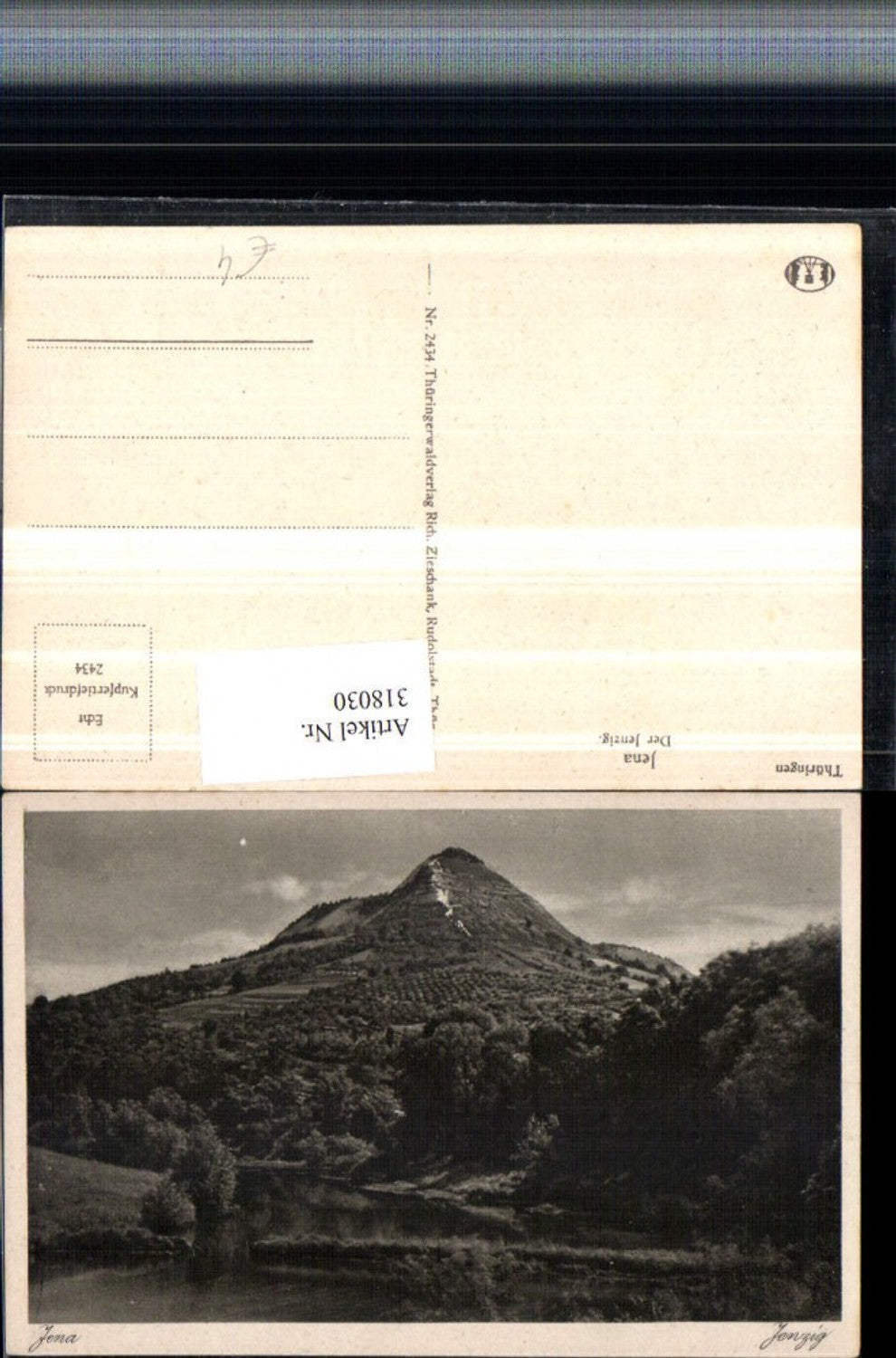 318030, Jena The Jenzig Mountain