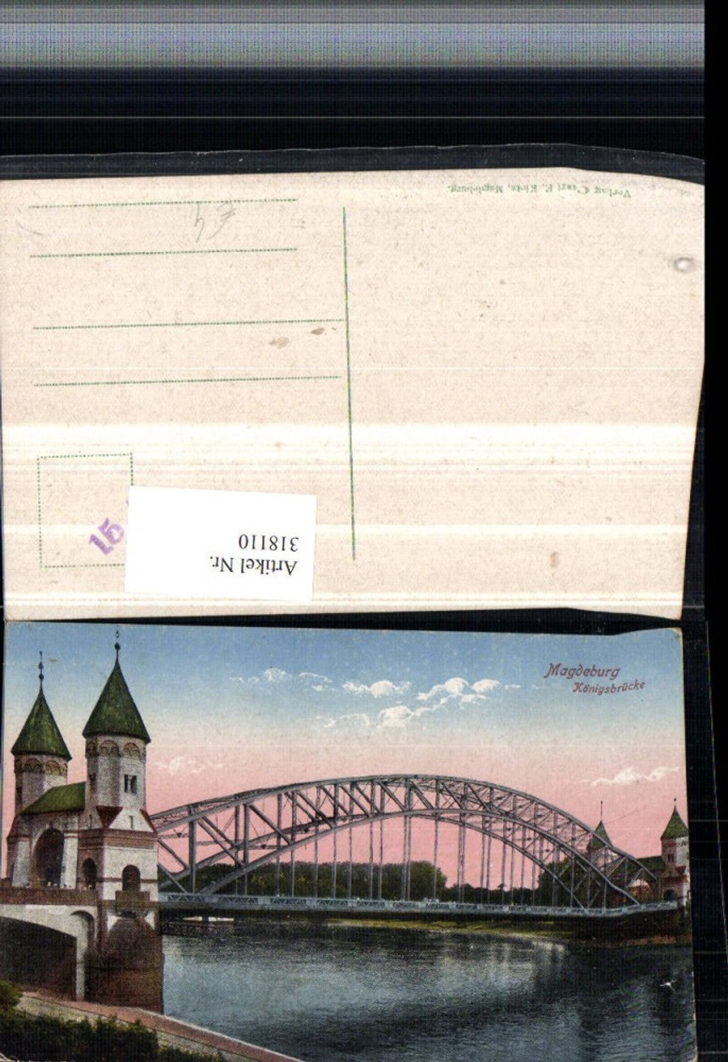 318110, Magdeburg Königsbrücke Bridge