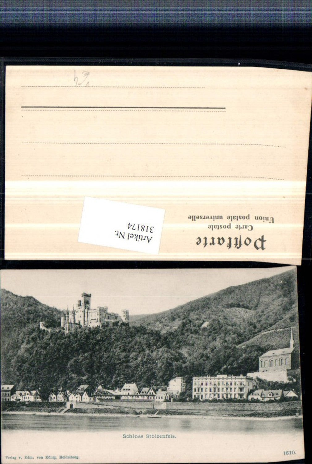 318174,Koblenz Schloss Stolzenfels pub Edmund v. König 1610