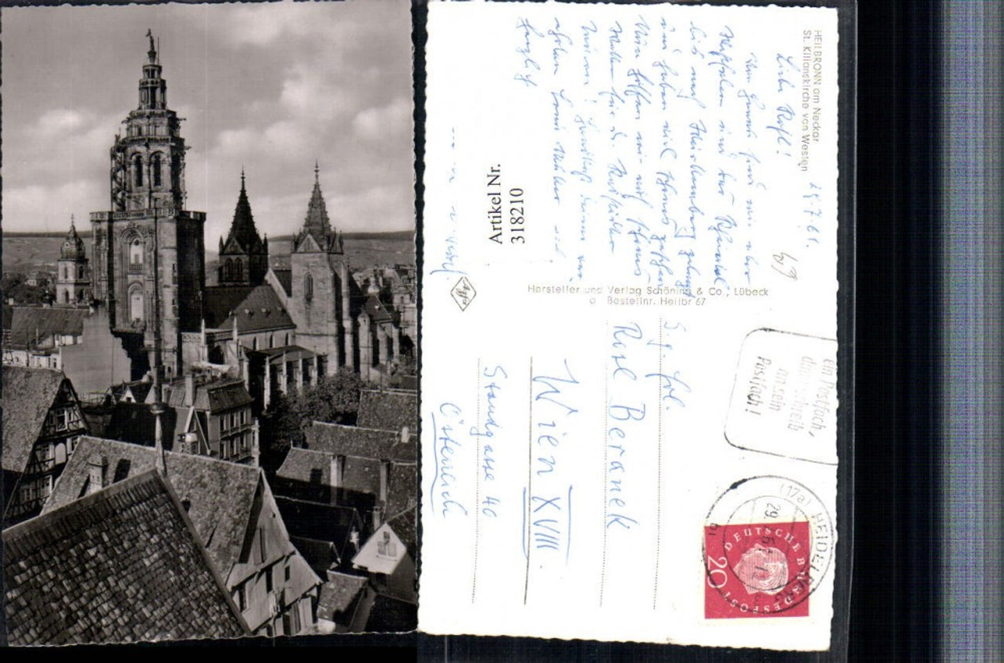 318210,Heilbronn am Neckar St. Kilianskirche Kirche