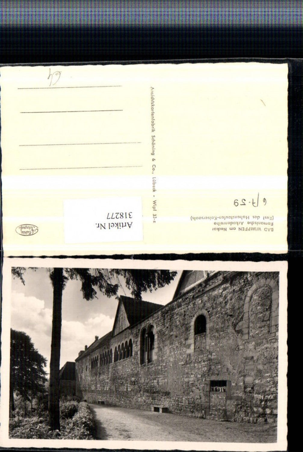 318277,Bad Wimpfen am Neckar Romanische Arkadenreihe