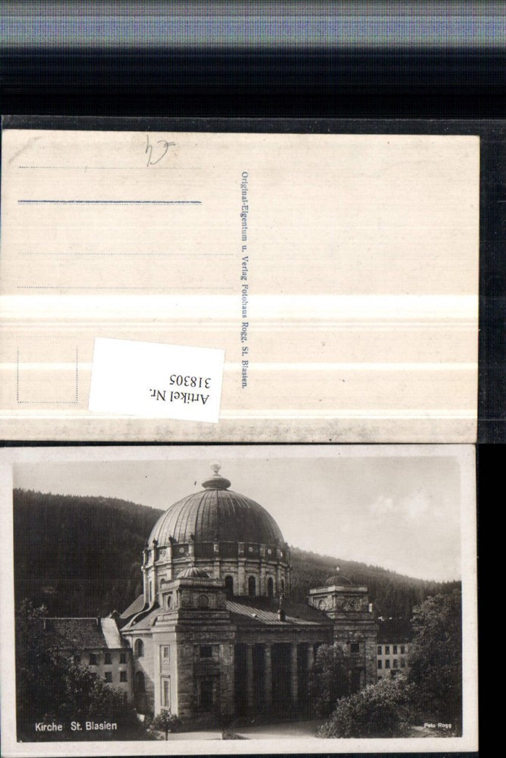 318305,St. Blasien Kirche Kuppel