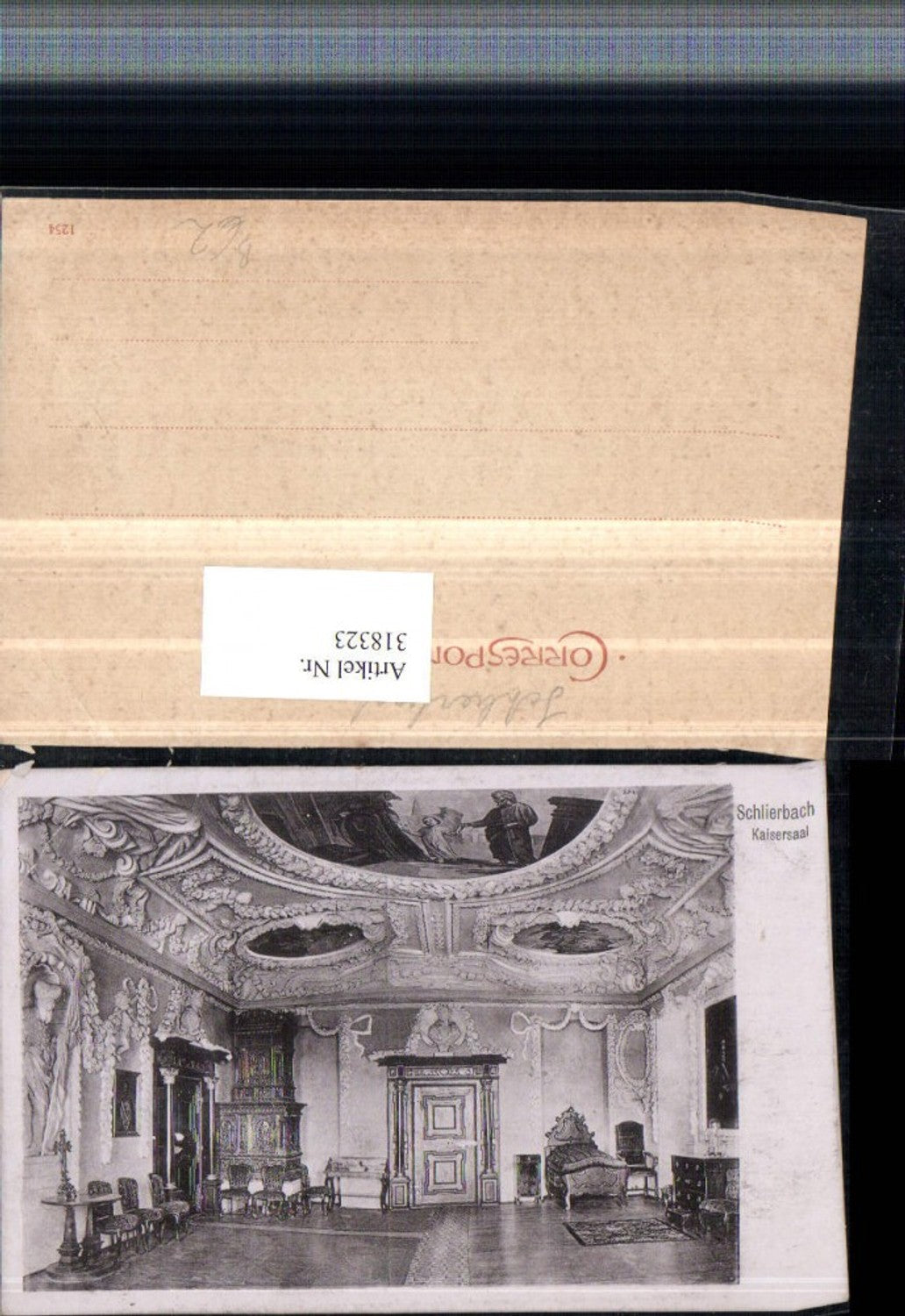 318323,Schlierbach Stift Kaisersaal Innenansicht