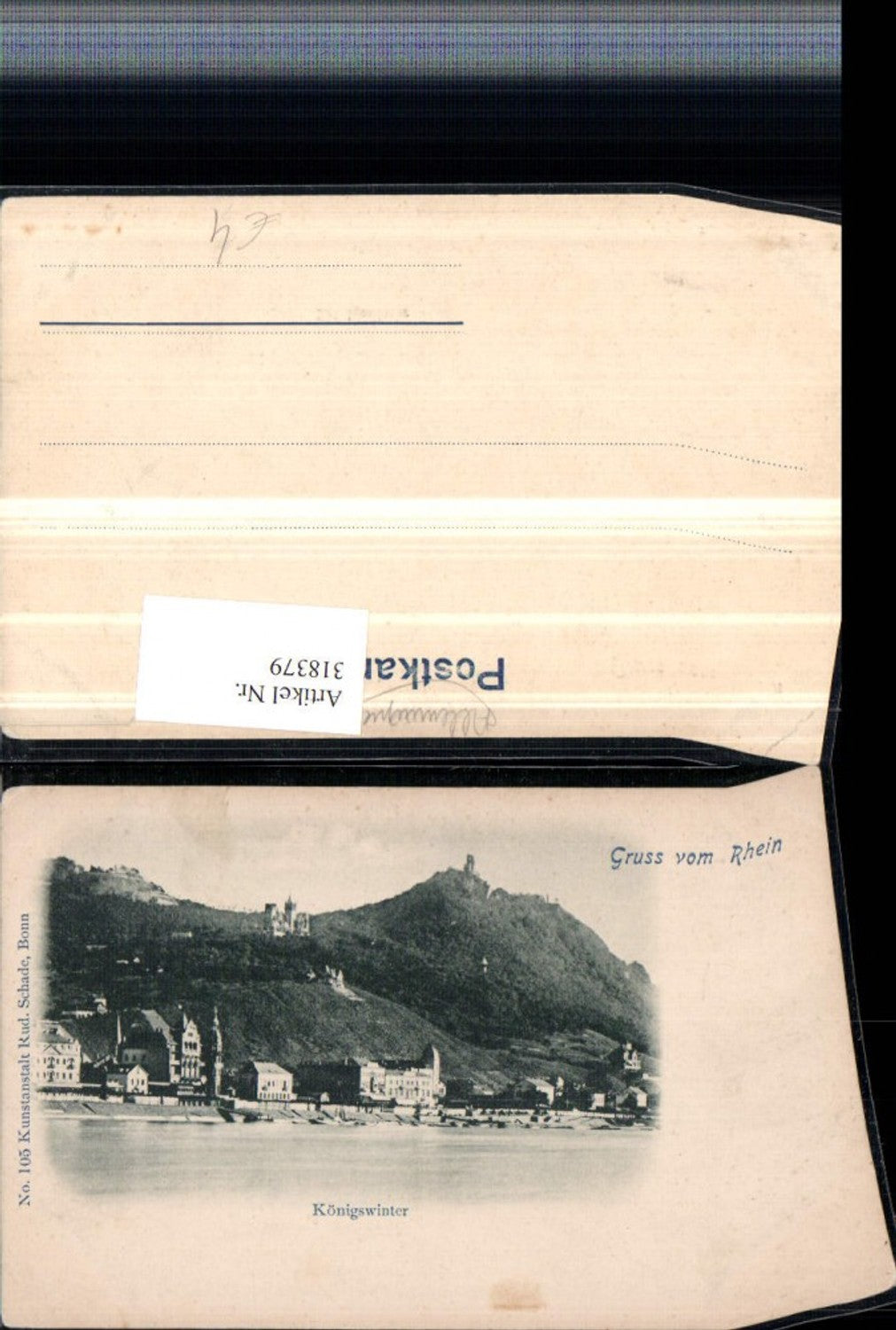 318379,Gruß vom Rhein Königswinter Teilansicht