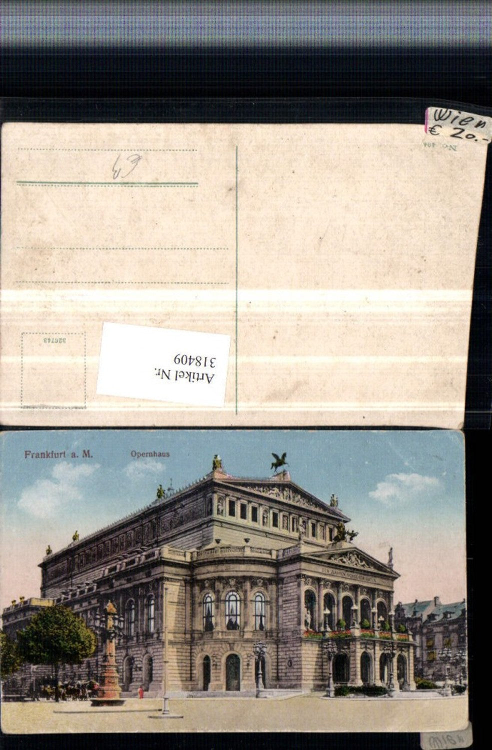 318409,Frankfurt am Main Opernhaus Oper Gebäude