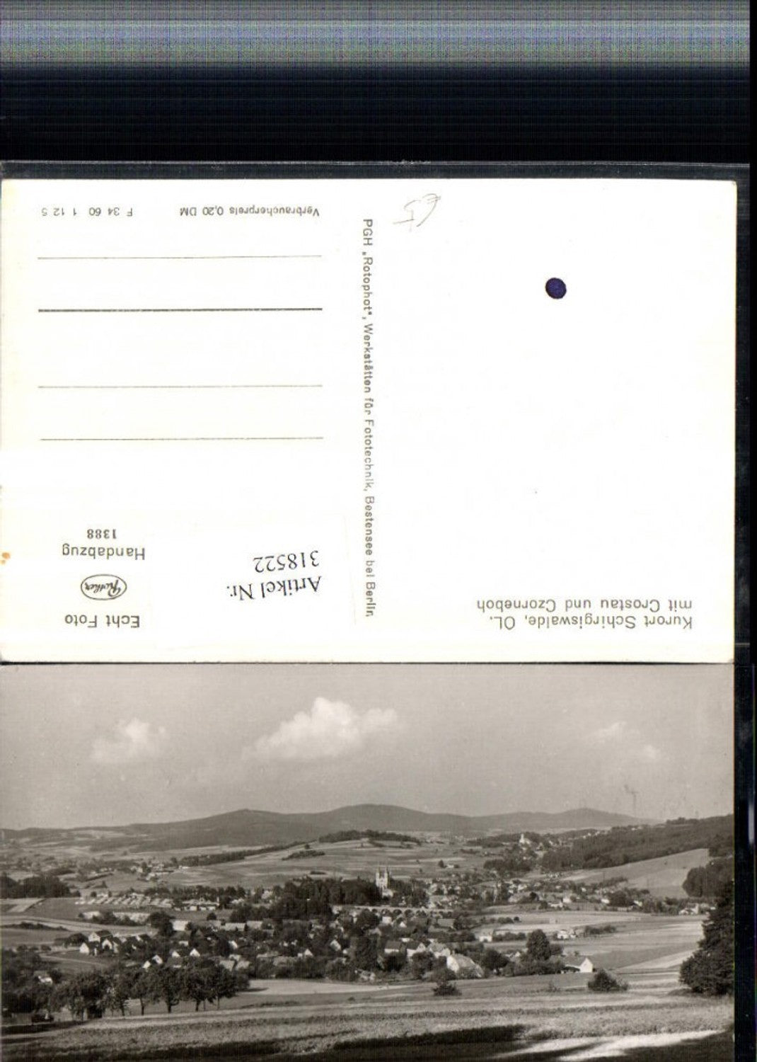 318522,Schirgiswalde Totale m. Crostau u. Czorneboh