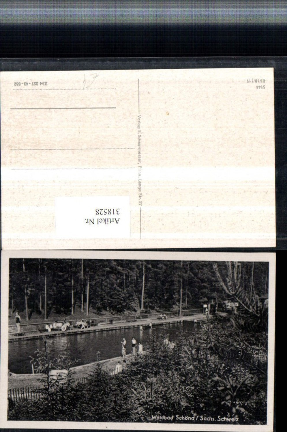 318528, Waldbad Schöna in d. Sächsischen Schweiz