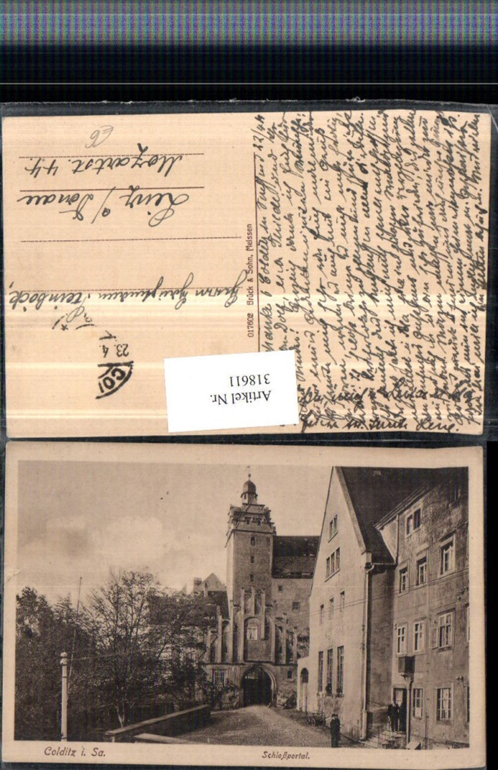 318611, Colditz in Saxony, Castle Portal