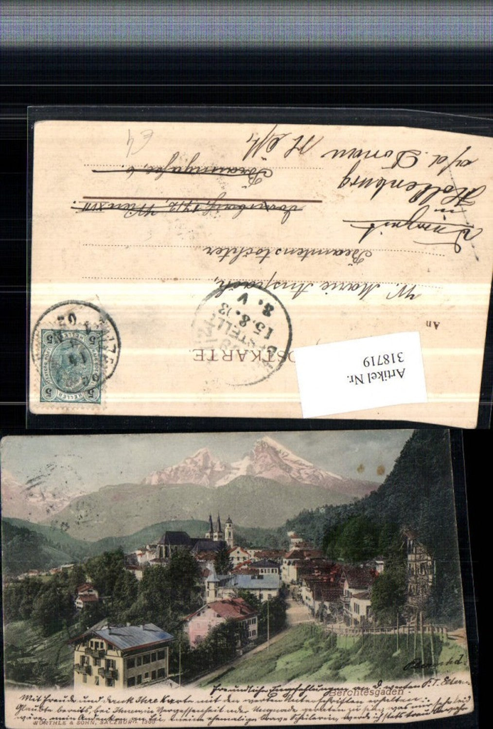 318719, Berchtesgaden Total mountain scenery