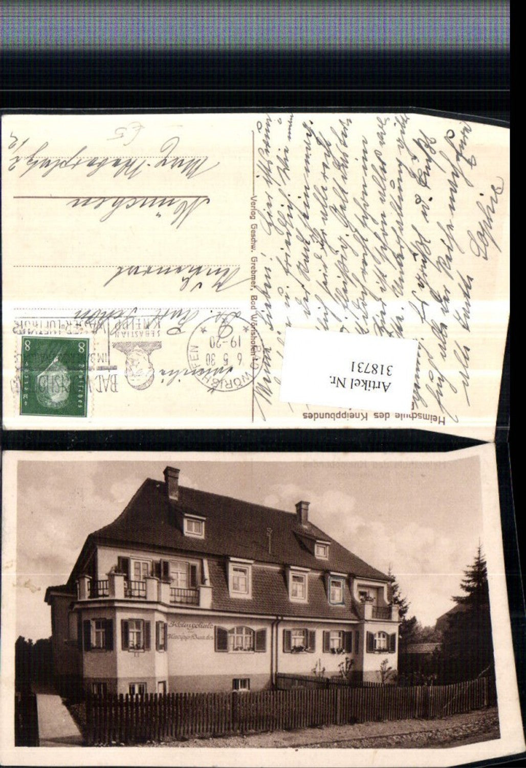 318731,Bad Wörishofen Heimschule des Kneippbundes