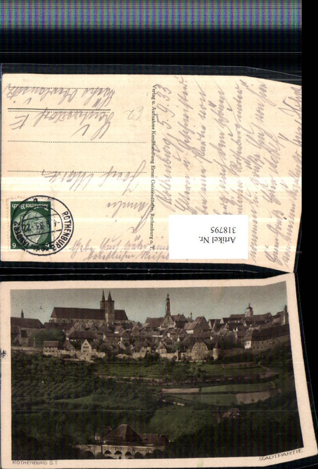 318795,Rothenburg ob d.Tauber Totale Kirche