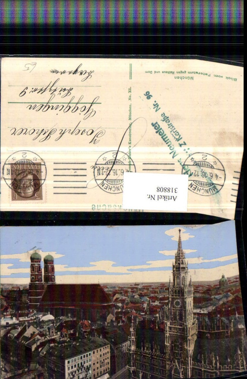 318808,München Teilansicht Rathaus Frauenkirche
