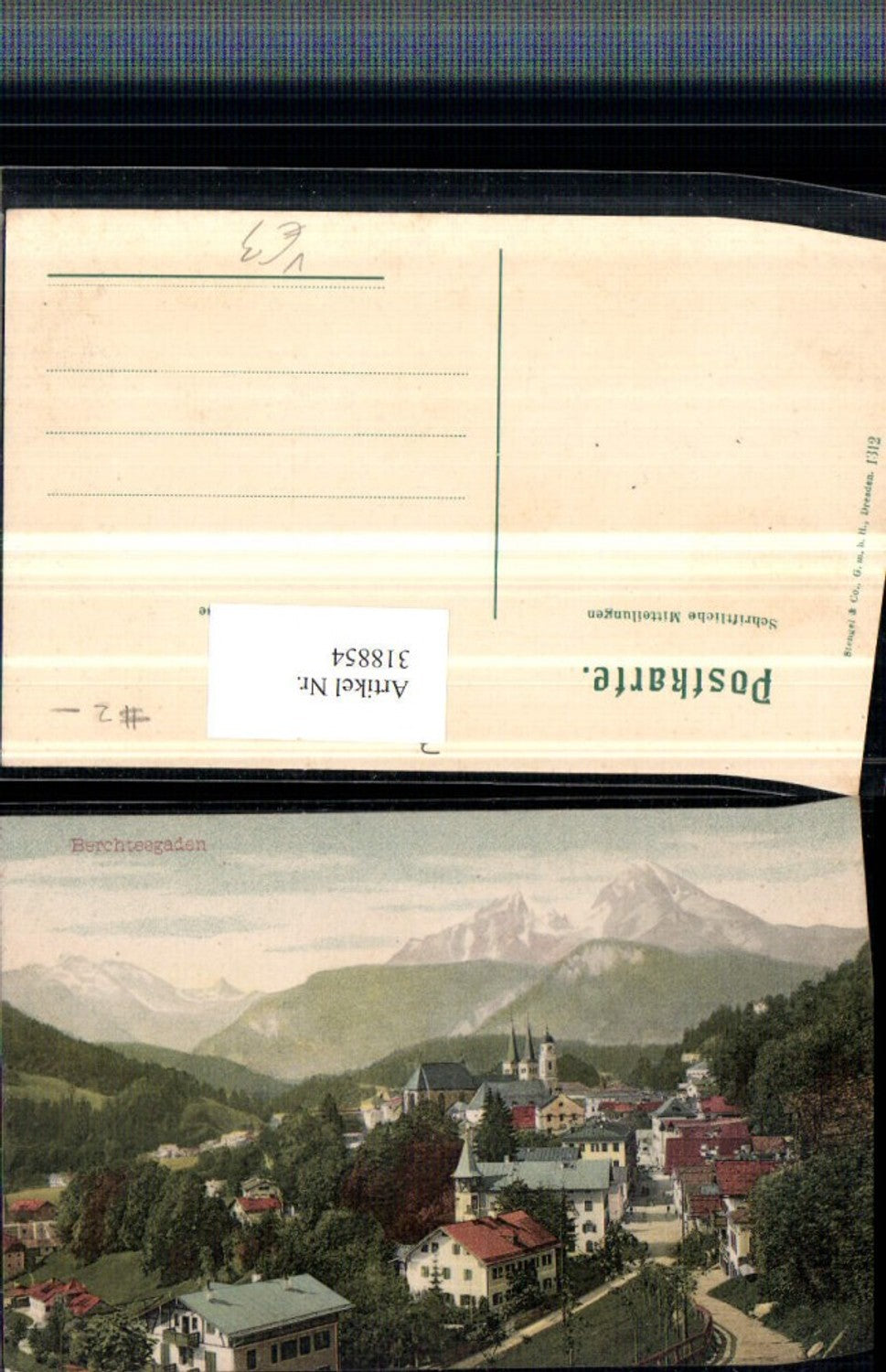 318854,Berchtesgaden Totale Bergkulisse pub Stengel & Co 1312