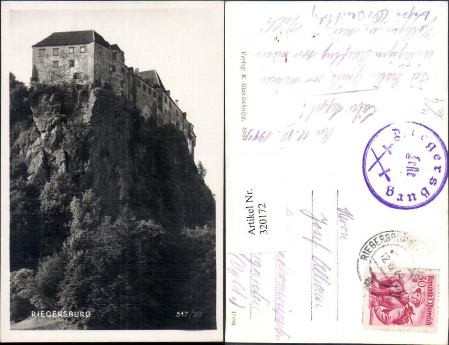320172,Riegersburg Burg