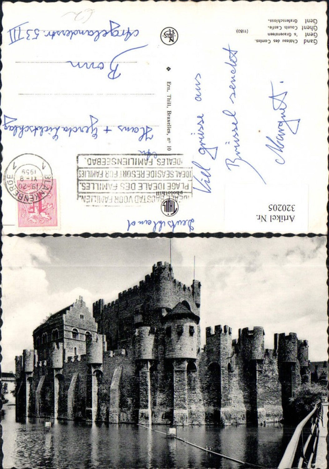 320205,Gent Grafenschloss Schloss Gand Chateau des Comtes