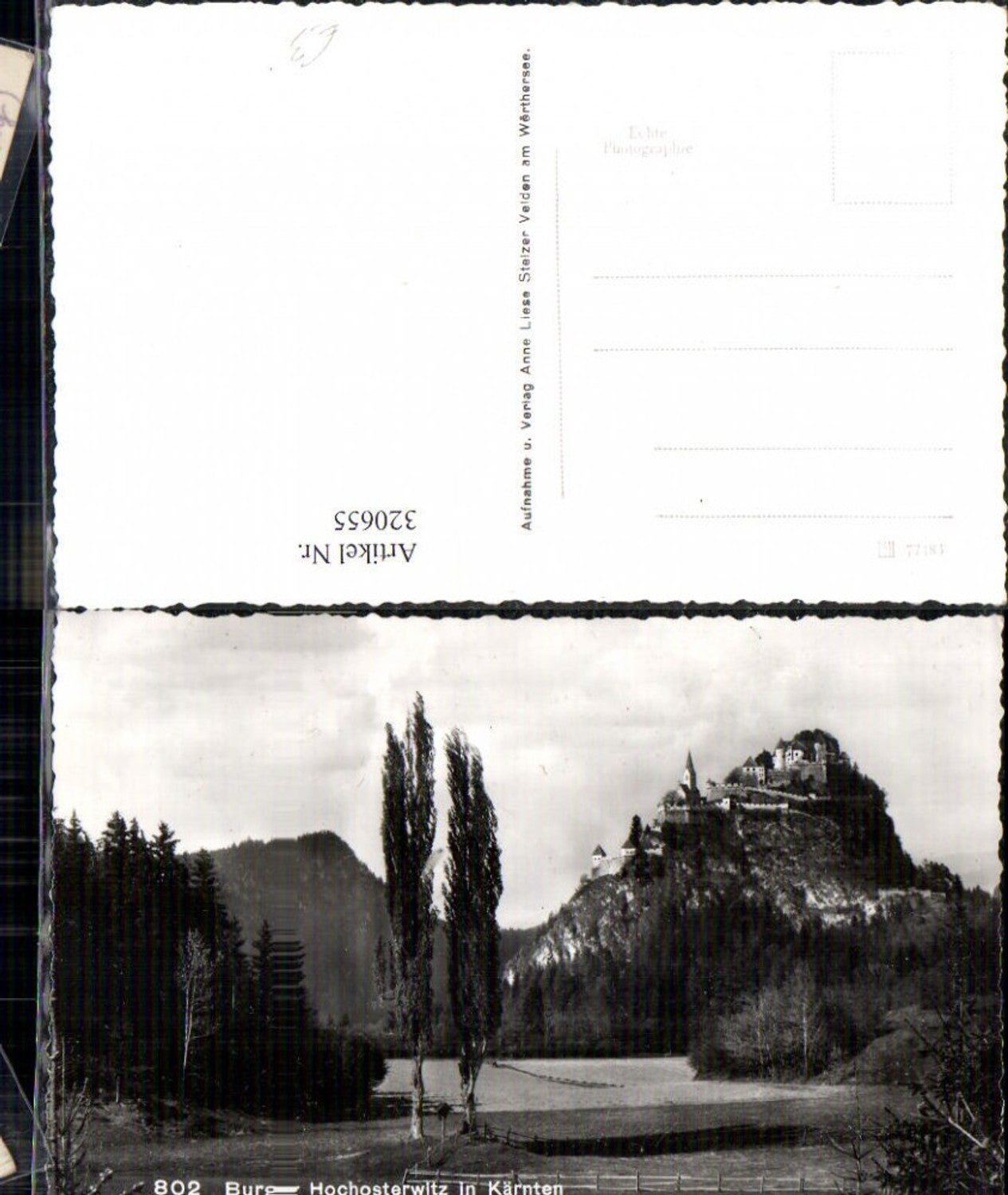 320655,Foto Ak Burg Hochosterwitz i. Kärnten