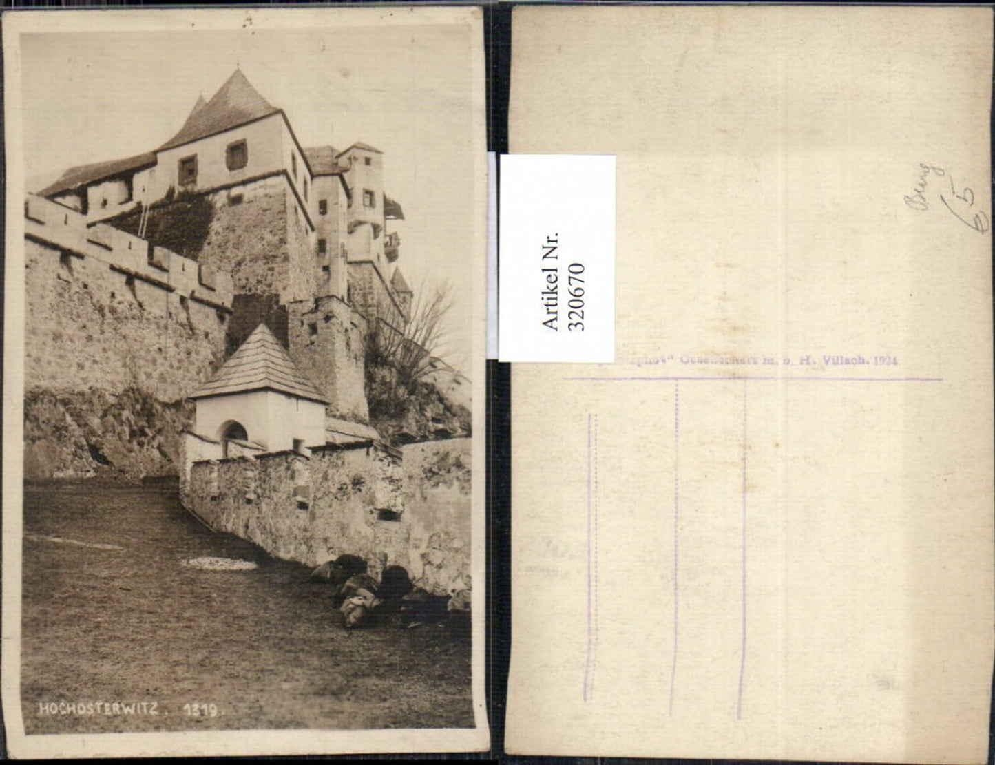 320670,Foto Ak Burg Hochosterwitz