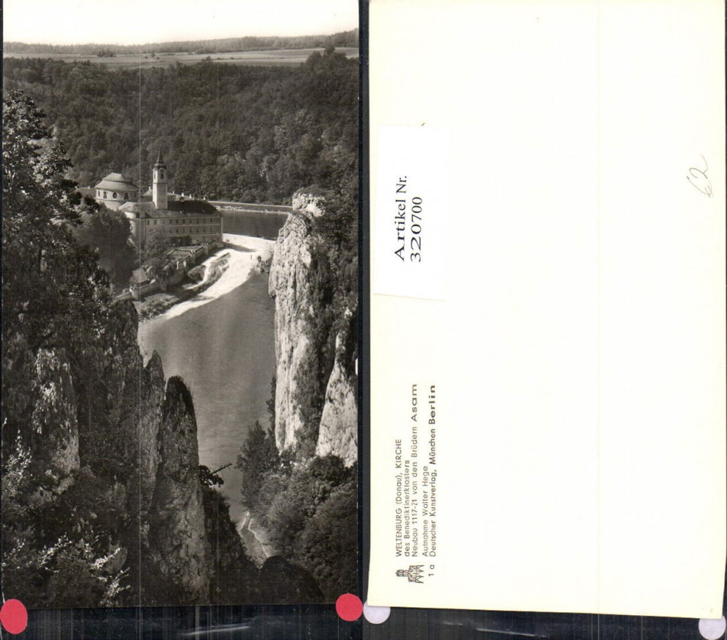 320700,Kelheim Weltenburg Donau Kirche Benediktinerkloster